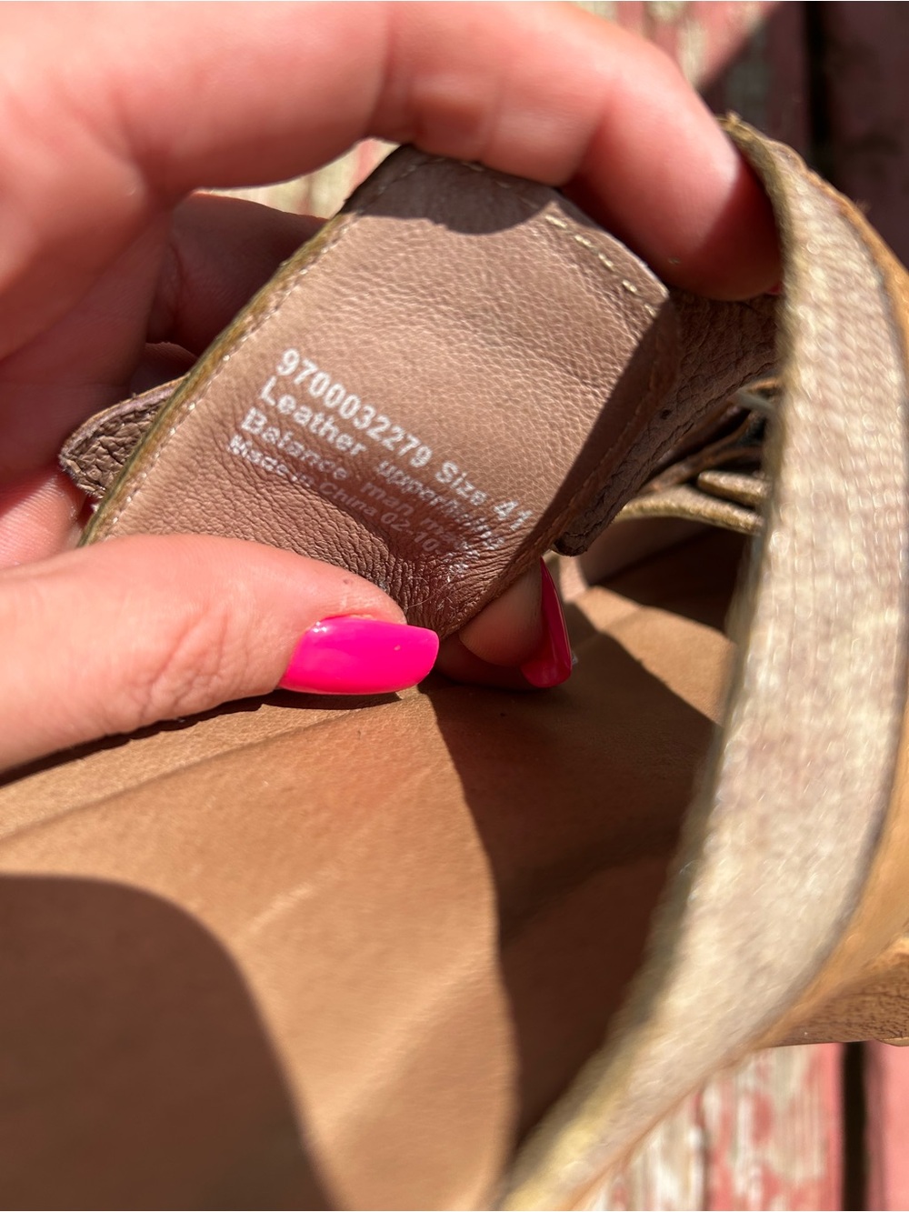 Dansko Tan & Brown Leather Slide Mules with Buckles - Picture 3 of 9